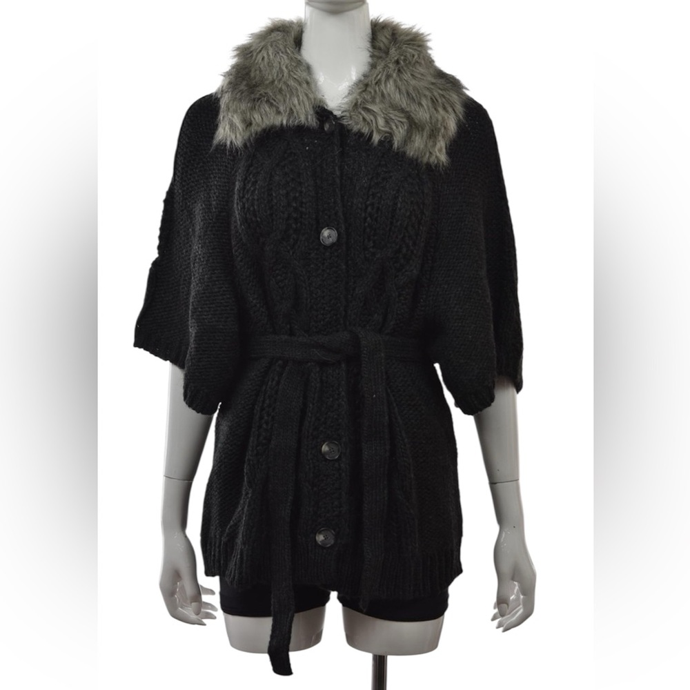 Loft Oversized Faux Fur Coat